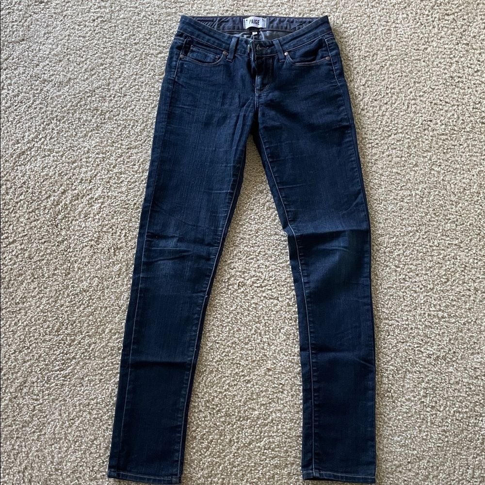 PAIGE Skylight Skinny Denim Pants